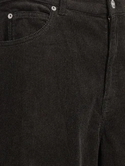 Pantaloni a coste taglio ampio