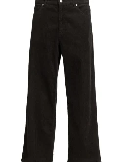 Pantaloni a coste taglio ampio