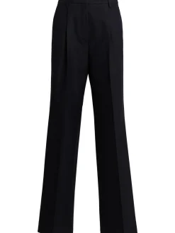 Pantaloni a gamba ampia Portias in lana