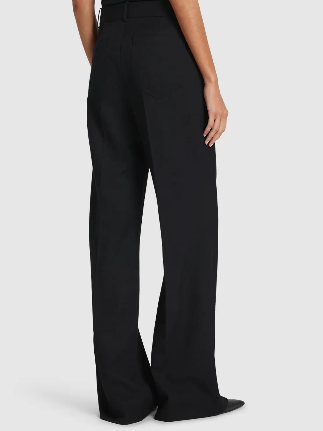 Pantaloni Alina in misto lana