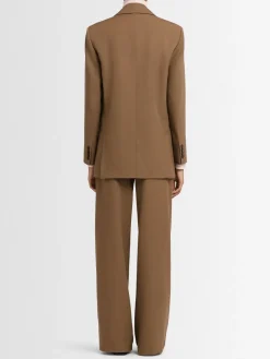 Pantaloni Amira in twill di lana