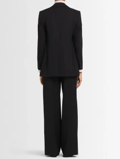 Pantaloni Amira in twill di lana