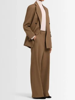 Pantaloni Amira in twill di lana