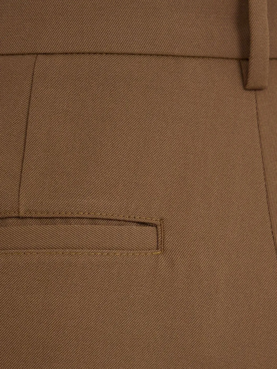 Pantaloni Amira in twill di lana