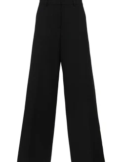 Pantaloni Amira in twill di lana