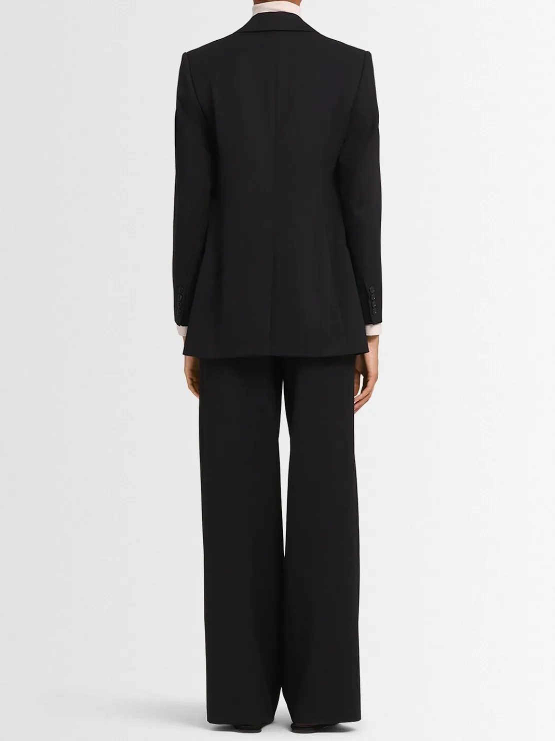 Pantaloni Amira in twill di lana