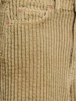 Pantaloni ampi a coste