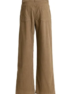 Pantaloni ampi Eglitta in cotone millerighe