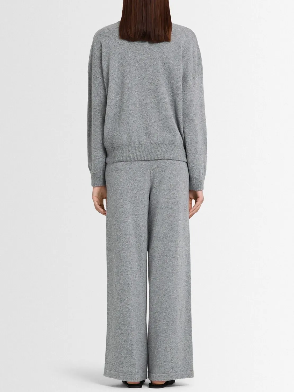 Pantaloni Aurora in maglia di lana