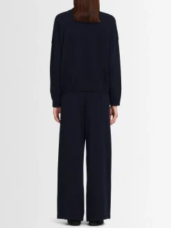 Pantaloni Aurora in maglia di lana