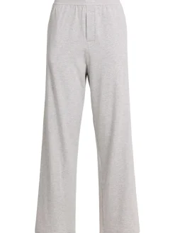 Pantaloni boyfriend in misto cotone