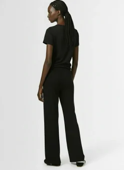 Pantaloni boyfriend in misto cotone