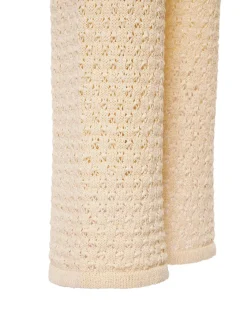 Pantaloni Calla in maglia di cotone organico