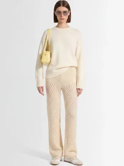 Pantaloni Calla in maglia di cotone organico
