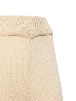 Pantaloni Calla in maglia di cotone organico