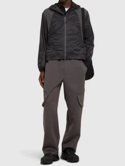 Pantaloni cargo in jersey