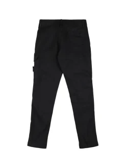 Pantaloni cargo in twill di cotone stretch