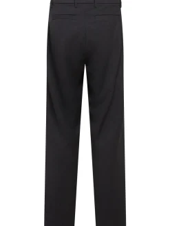 Pantaloni chino ampi in twill di lana