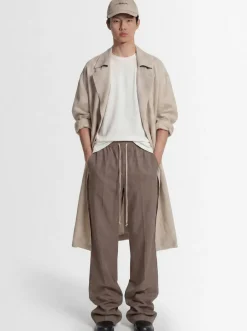 Pantaloni Dietrich in cotone con coulisse