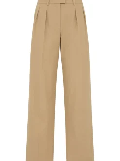 Pantaloni dritti Alfidis in gabardina