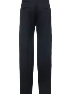 Pantaloni dritti Callen in misto lana vergine