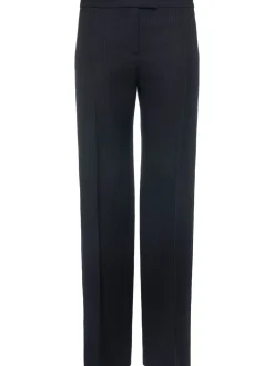 Pantaloni dritti Callen in misto lana vergine