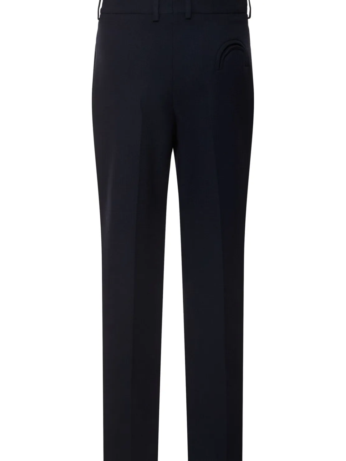 Pantaloni dritti Fox in lana