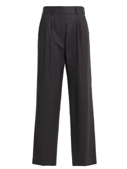 Pantaloni dritti Fox in lana