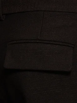Pantaloni dritti Selvie a vita bassa