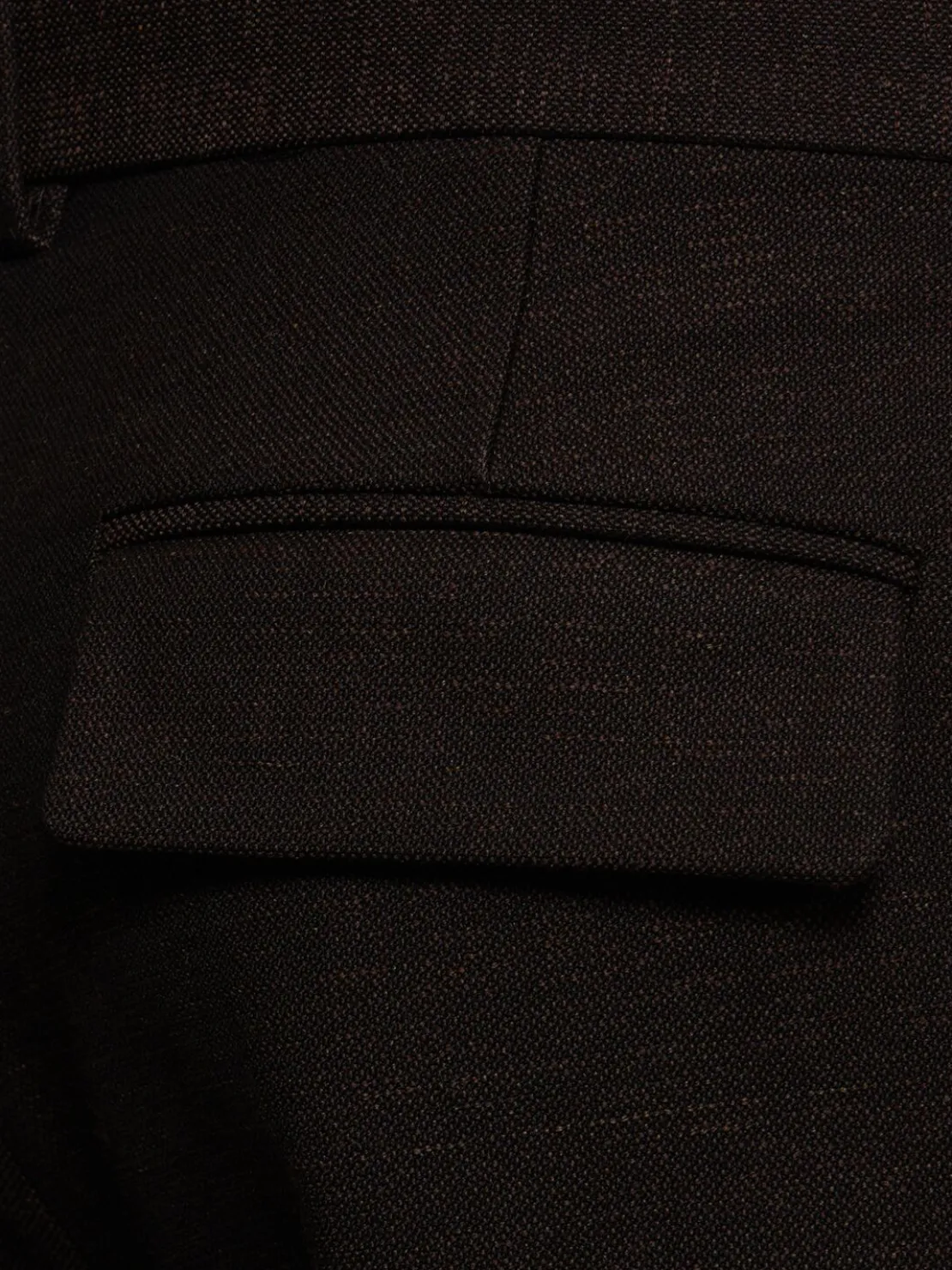 Pantaloni dritti Selvie a vita bassa