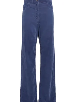 Pantaloni dritti Tarley in cotone millerighe