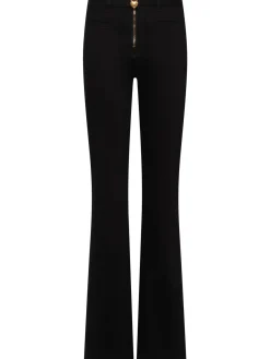 Pantaloni dritti vita alta