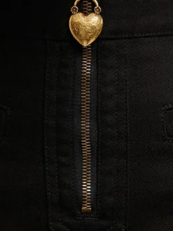 Pantaloni dritti vita alta