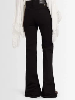 Pantaloni dritti vita alta
