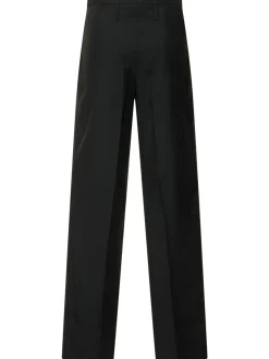 Pantaloni dritti vita alta