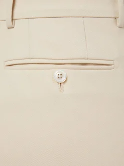 Pantaloni Dyllan in twill di misto mohair