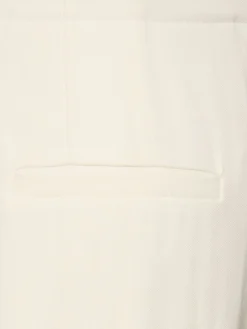 Pantaloni Emery in crepe di lana e viscosa