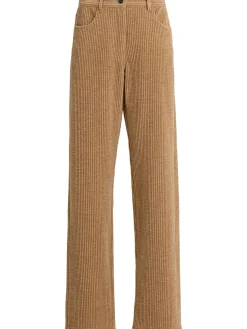 Pantaloni gamba ampia Clair in misto lana