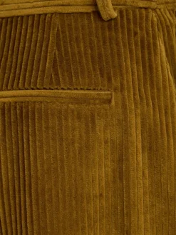 Pantaloni gamba ampia Lidie a coste