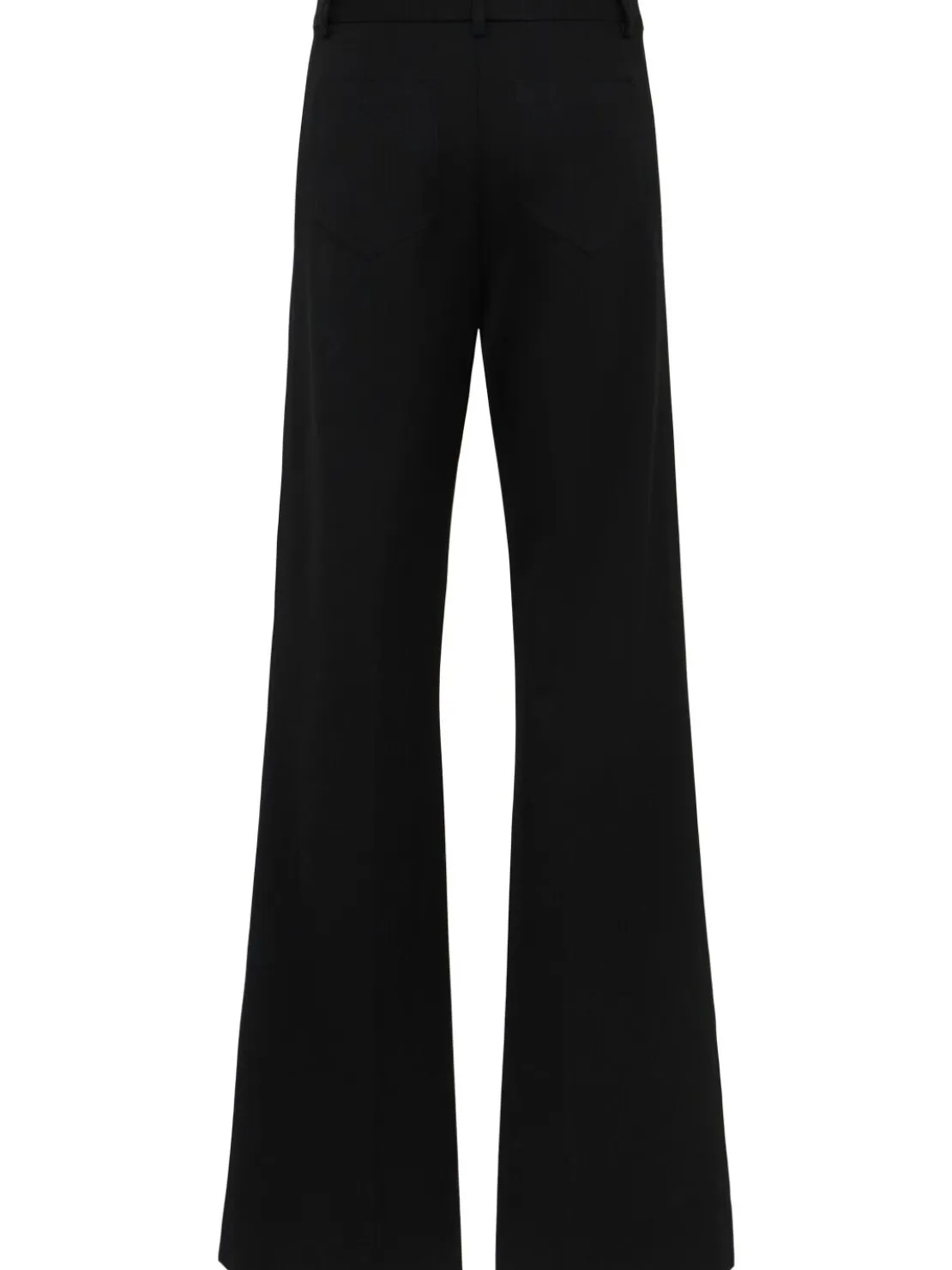 Pantaloni gamba dritta Malika in twill di lana