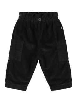Pantaloni in cotone millerighe