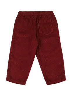 Pantaloni in cotone millerighe