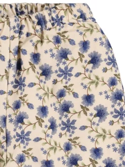 Pantaloni in cotone stampato