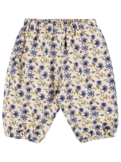 Pantaloni in cotone stampato