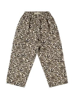 Pantaloni in cotone stampato
