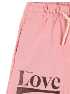Pantaloni in cotone stampato
