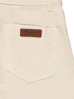 Pantaloni in cotone stretch