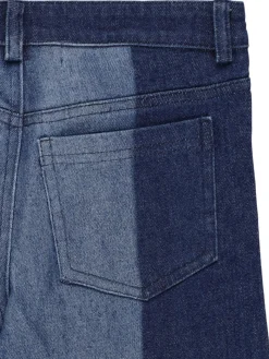 Pantaloni in denim di misto cotone