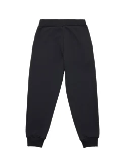Pantaloni in felpa di cotone con logo