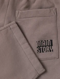 Pantaloni in felpa di cotone organico
